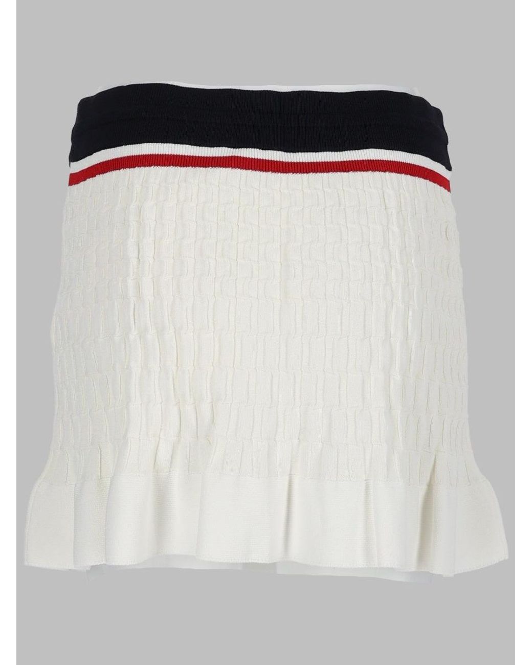 Casablanca Black Casablanca Knit Tennis Mini Skirt