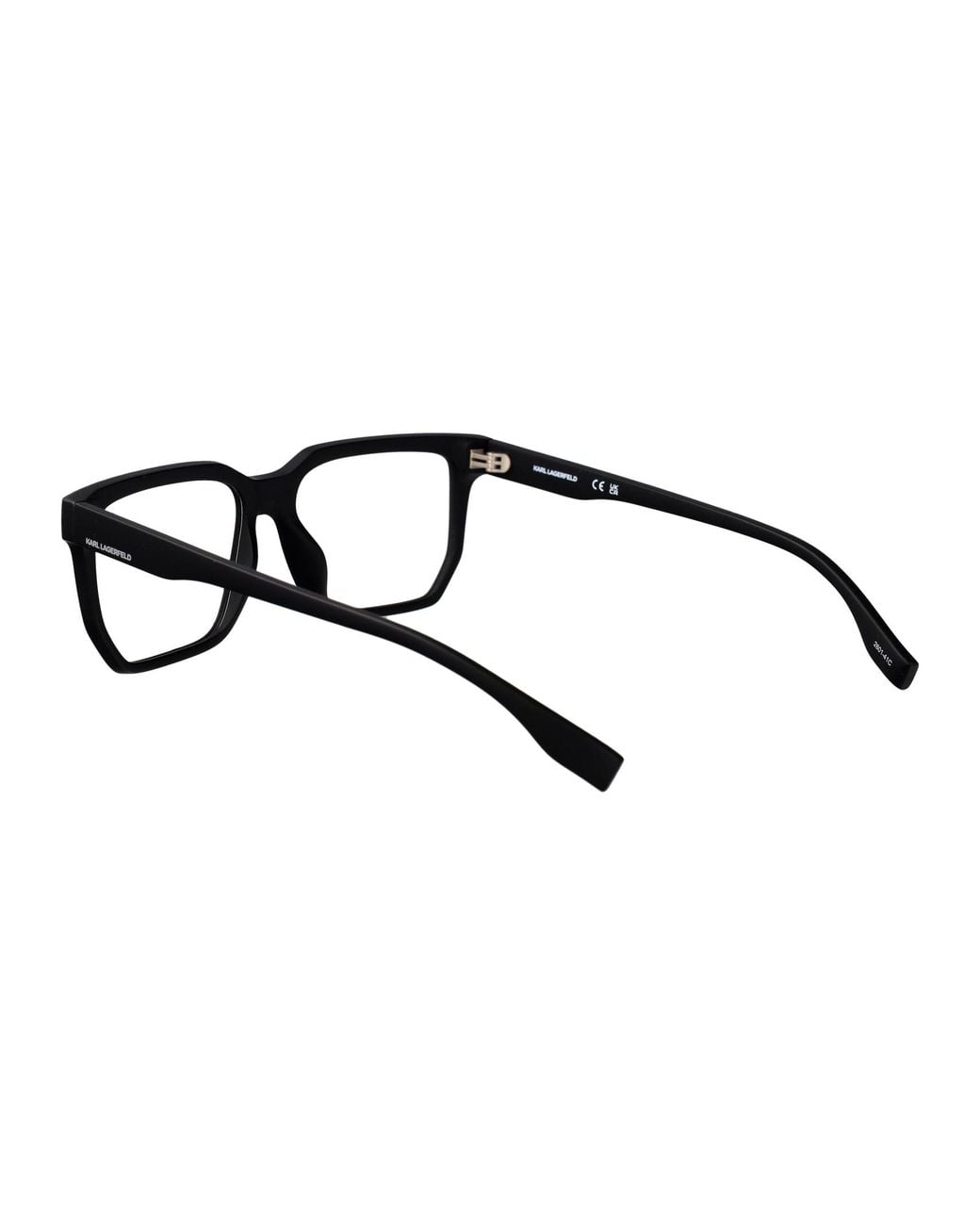 Karl Lagerfeld Black Injected Glasses