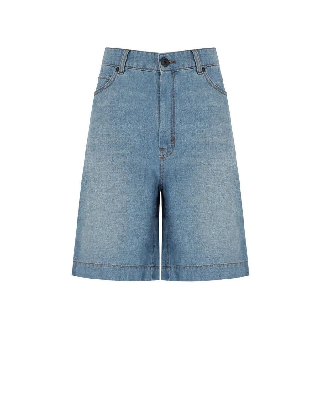 Weekend by Maxmara Blue Ozono Bermuda