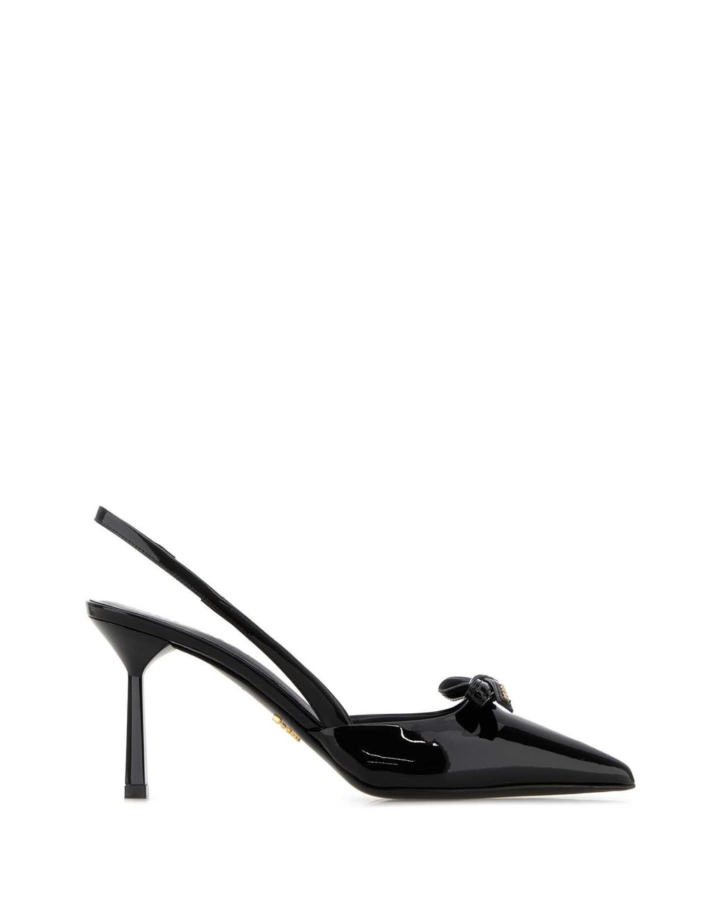 Prada Black Leather Pumps