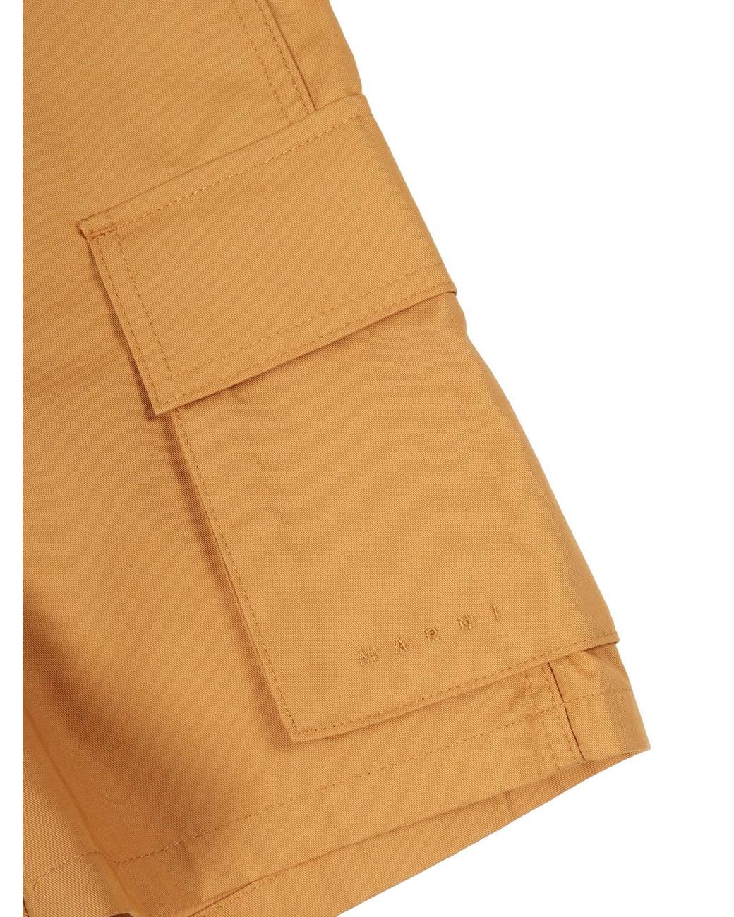 Marni Natural Mp227 U Calzoncini
