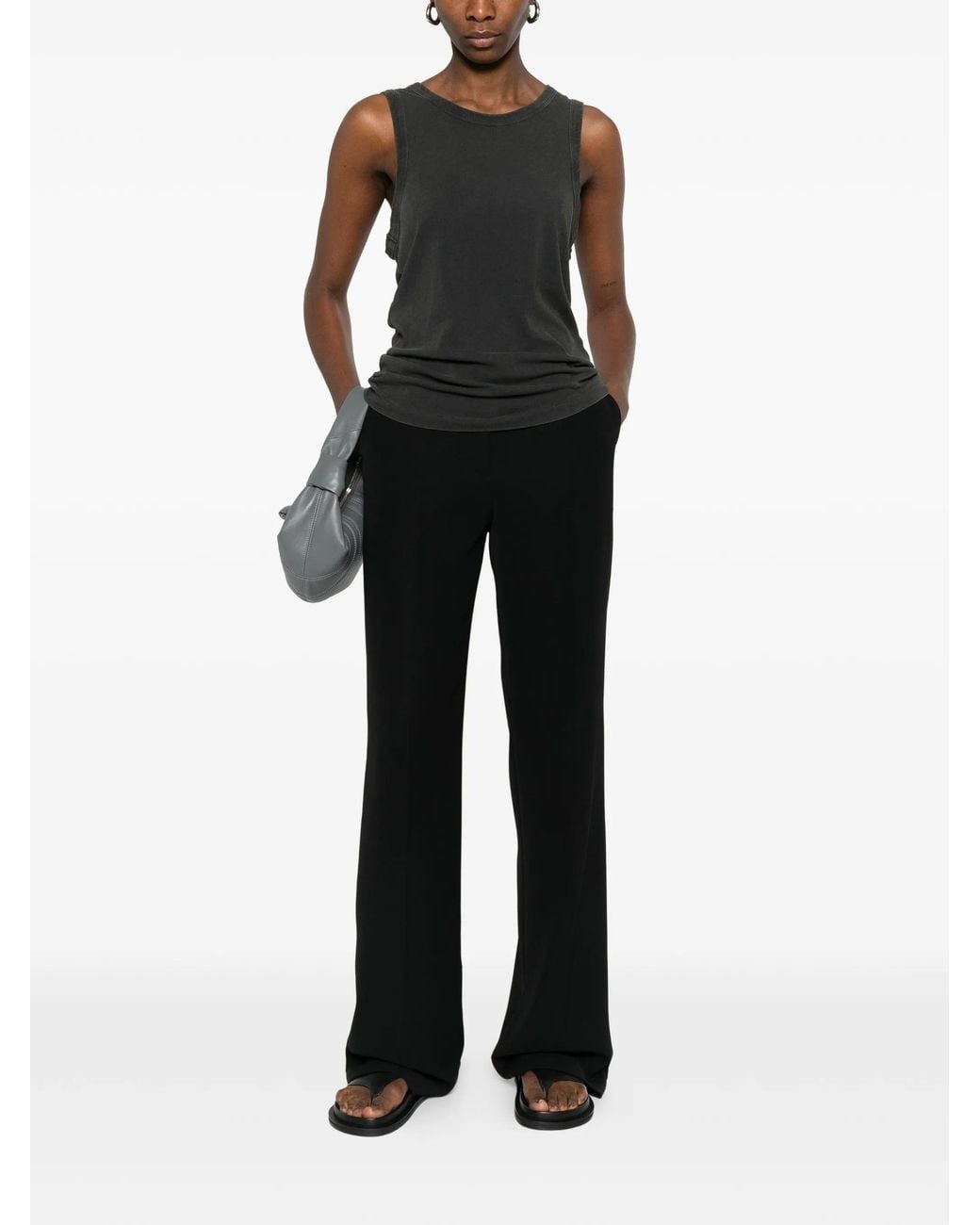 Entire studios Black Sheer Tank