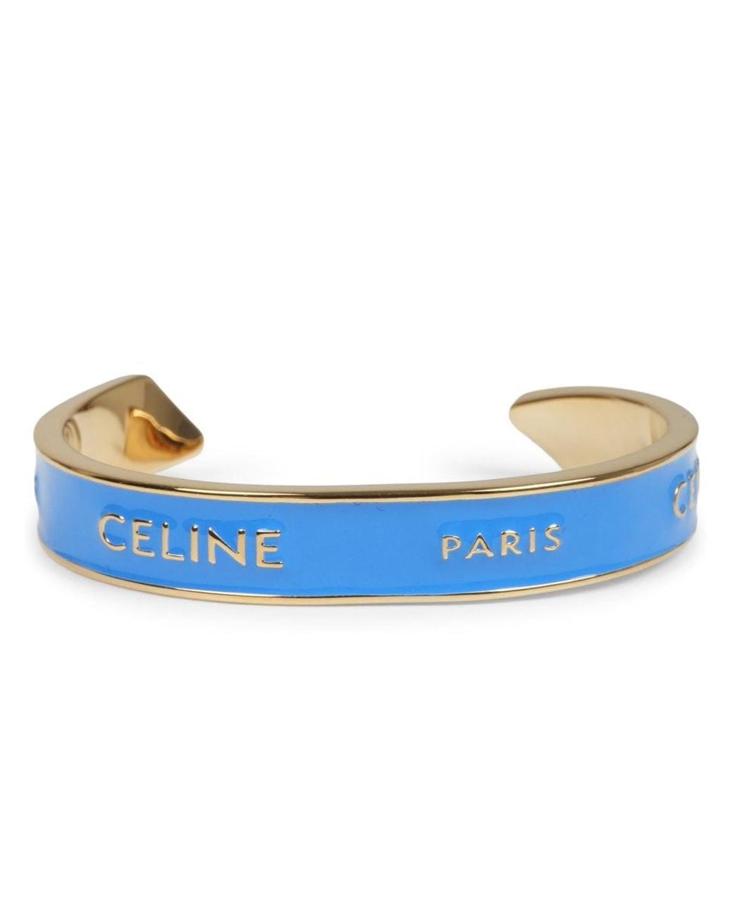 Céline Blue Bracciale Con Logo