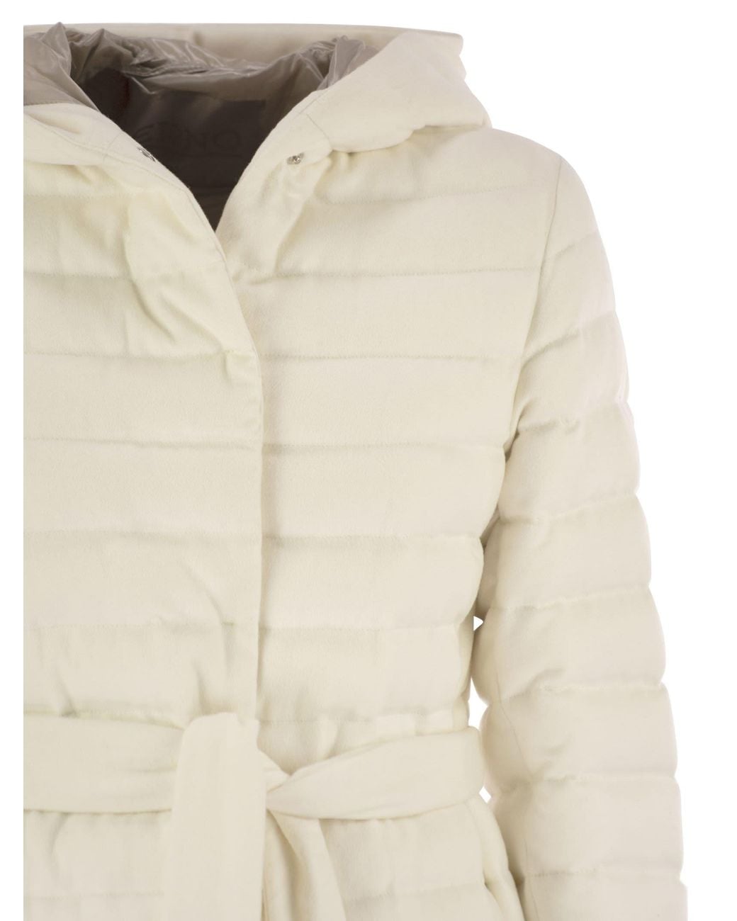 Herno Natural Silk And Cashmere Kimono Jacket