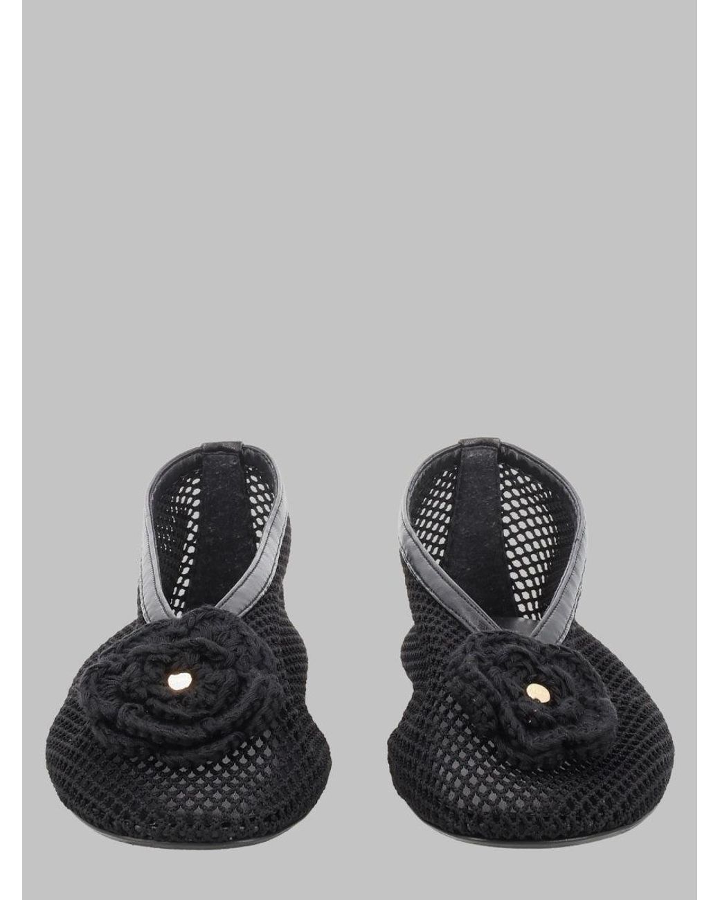 Ganni Black Ganni Jenny Ballerina Flat