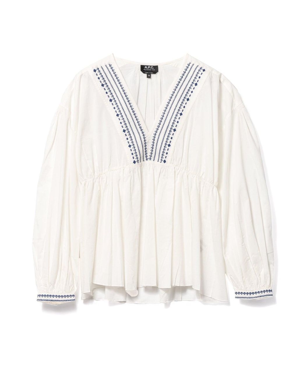 A.P.C. Shirts Wit in het White