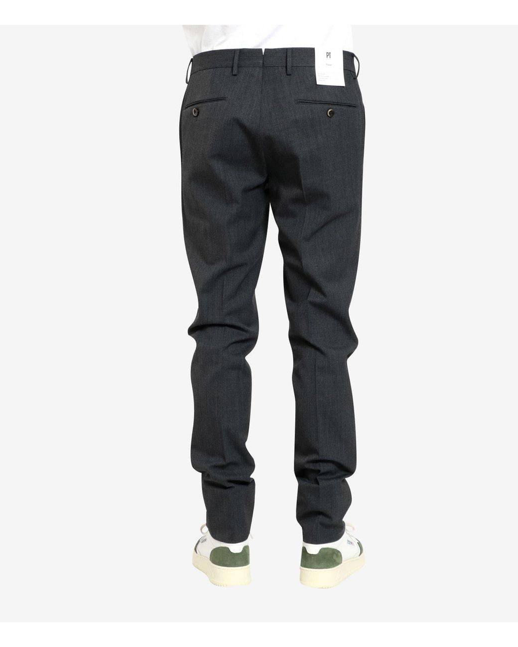 PT Torino Blue Trousers for men