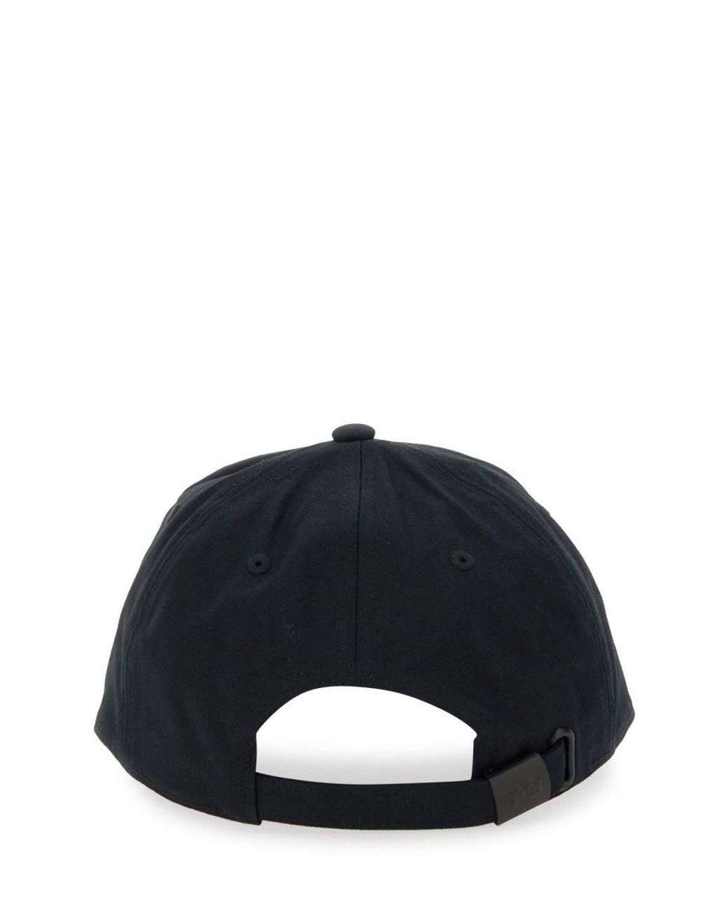 Y-3 Black 3 Hat With Logo