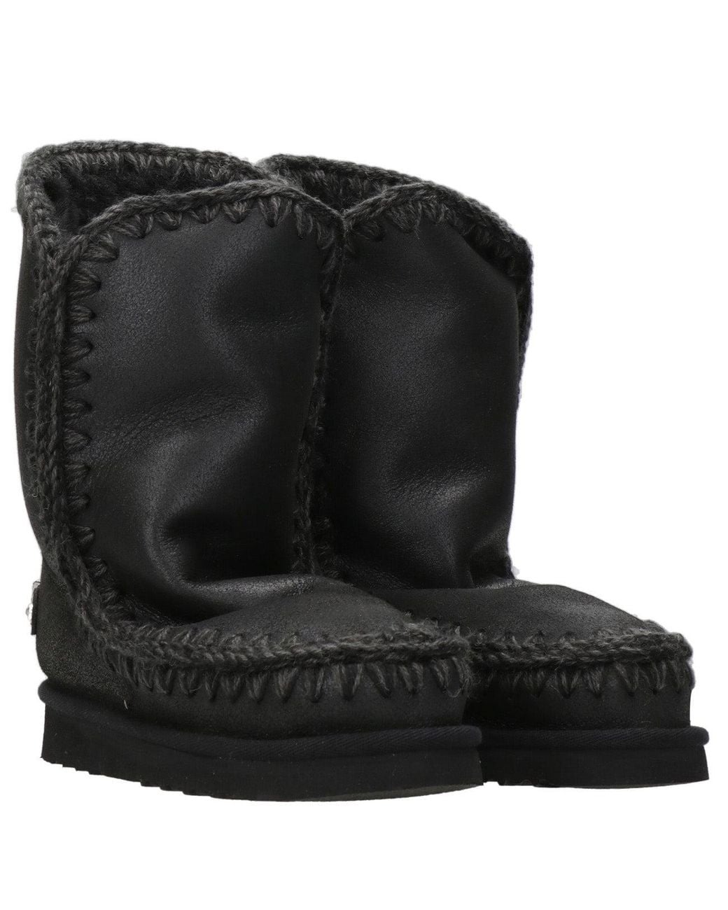 Mou Black Boots