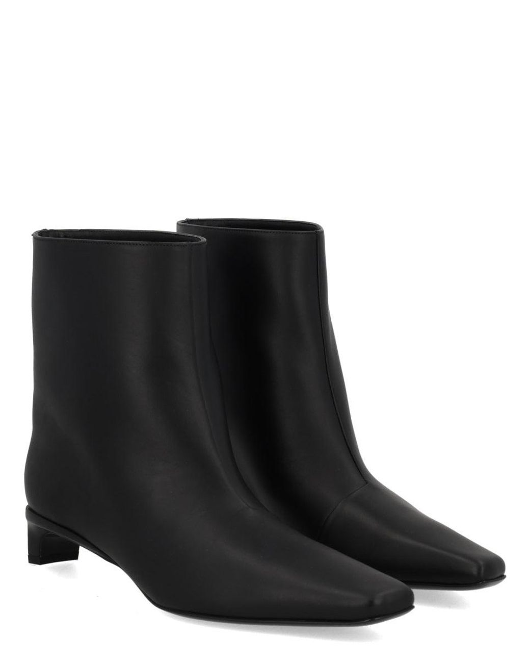 Loulou de Saison Black Calfskin Boots