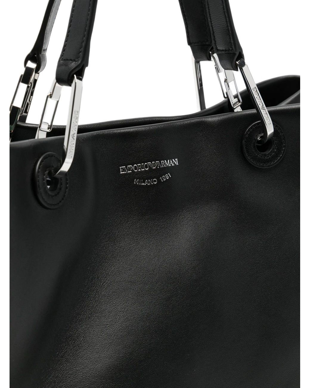 Emporio Armani Black Shopping Bag