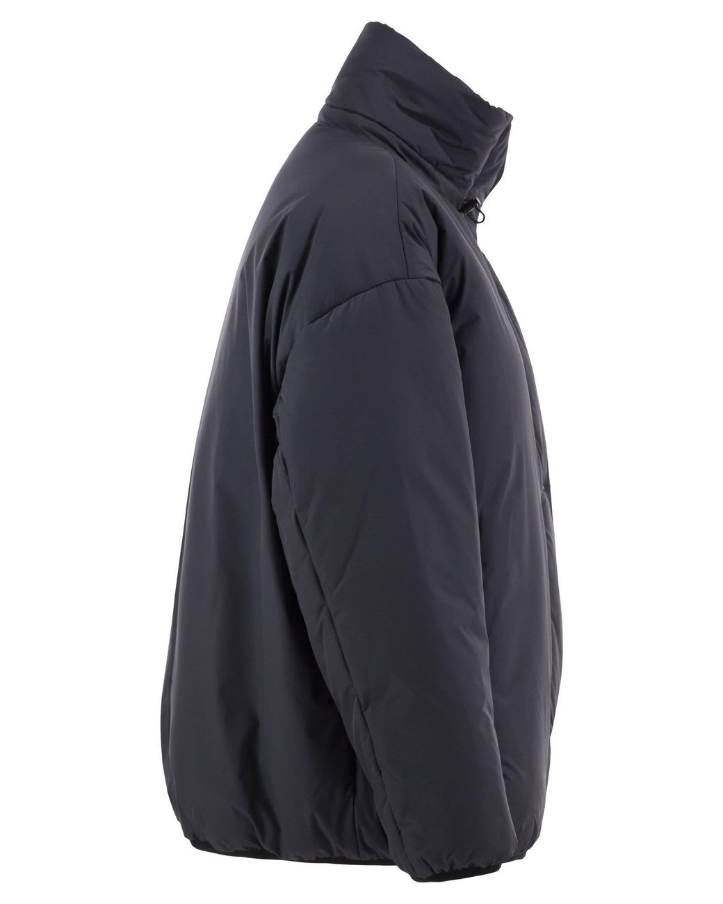 Fay Blue Padded Nylon Jacket With Hooks