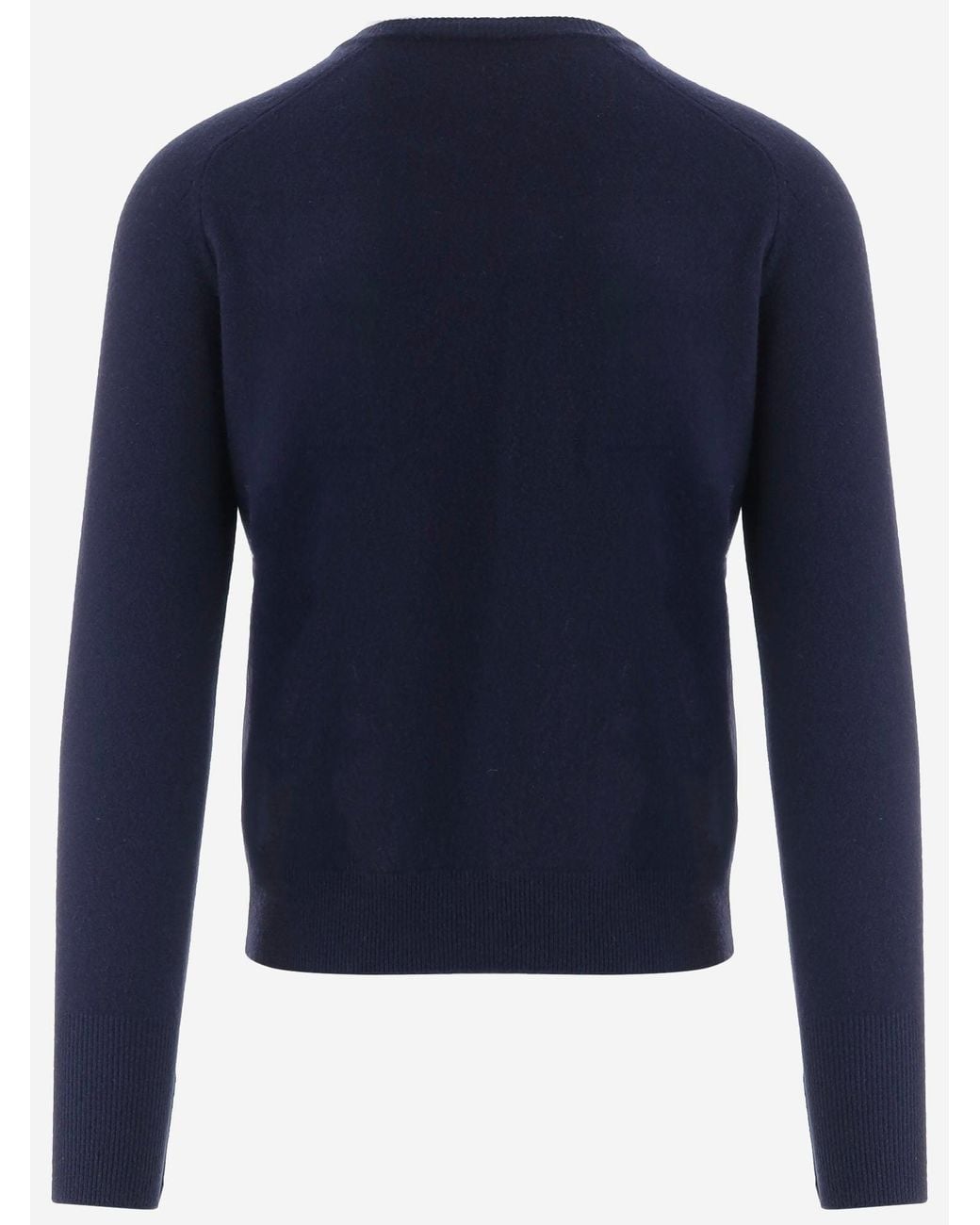 Oliver Lattughi Blue Cashmere Sweater