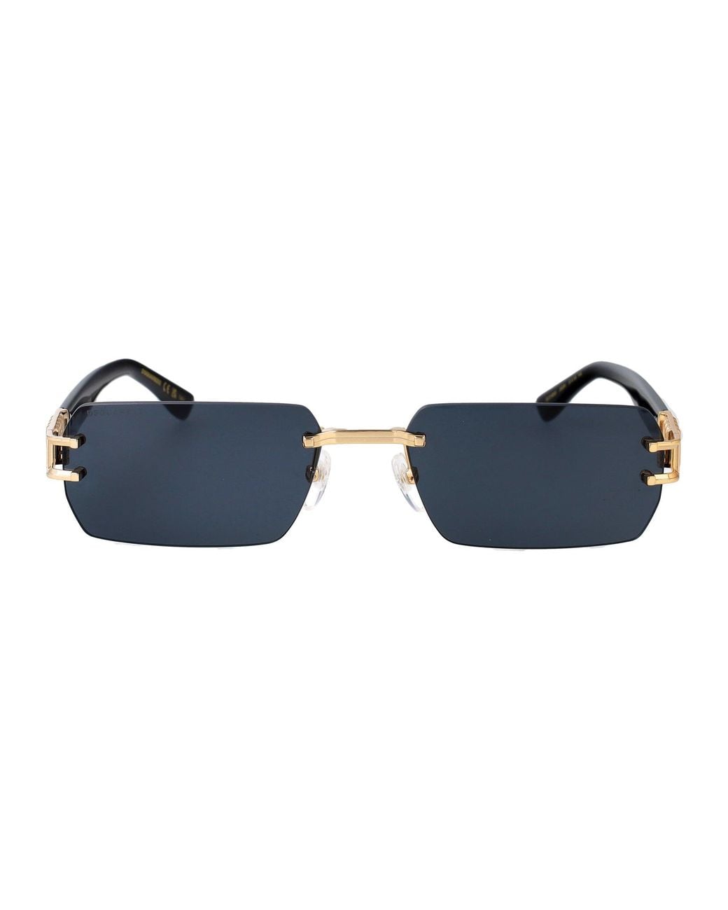 DSquared² Blue Metal Sunglasses for men