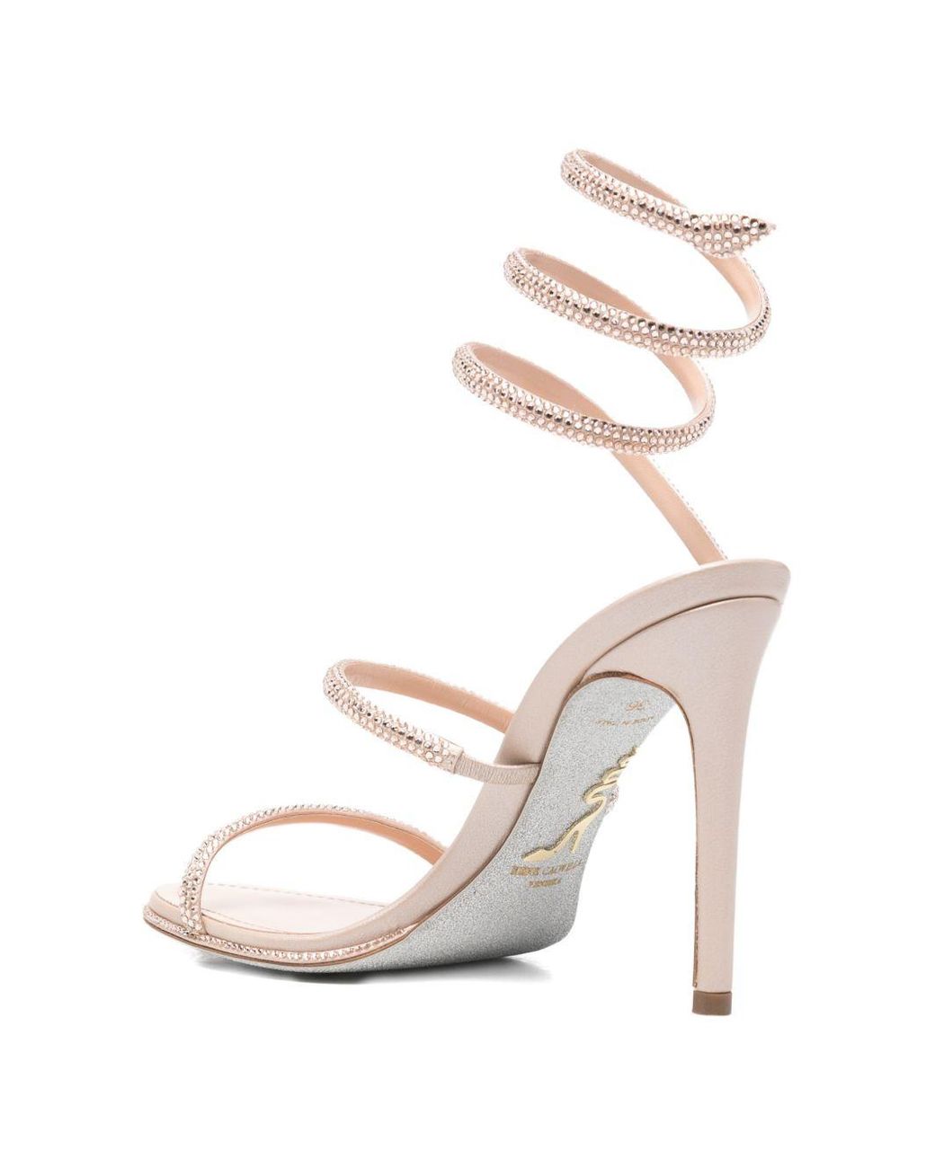 Rene Caovilla White Rene Caovilla Sandals