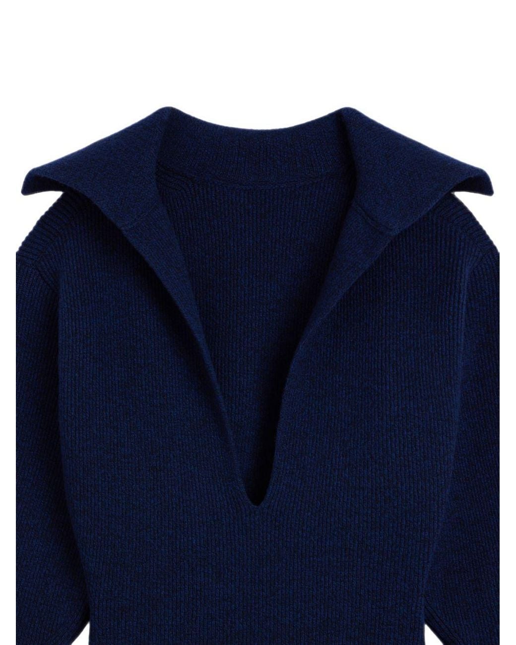 Givenchy Blue Wool And Cashmere Mini Dress