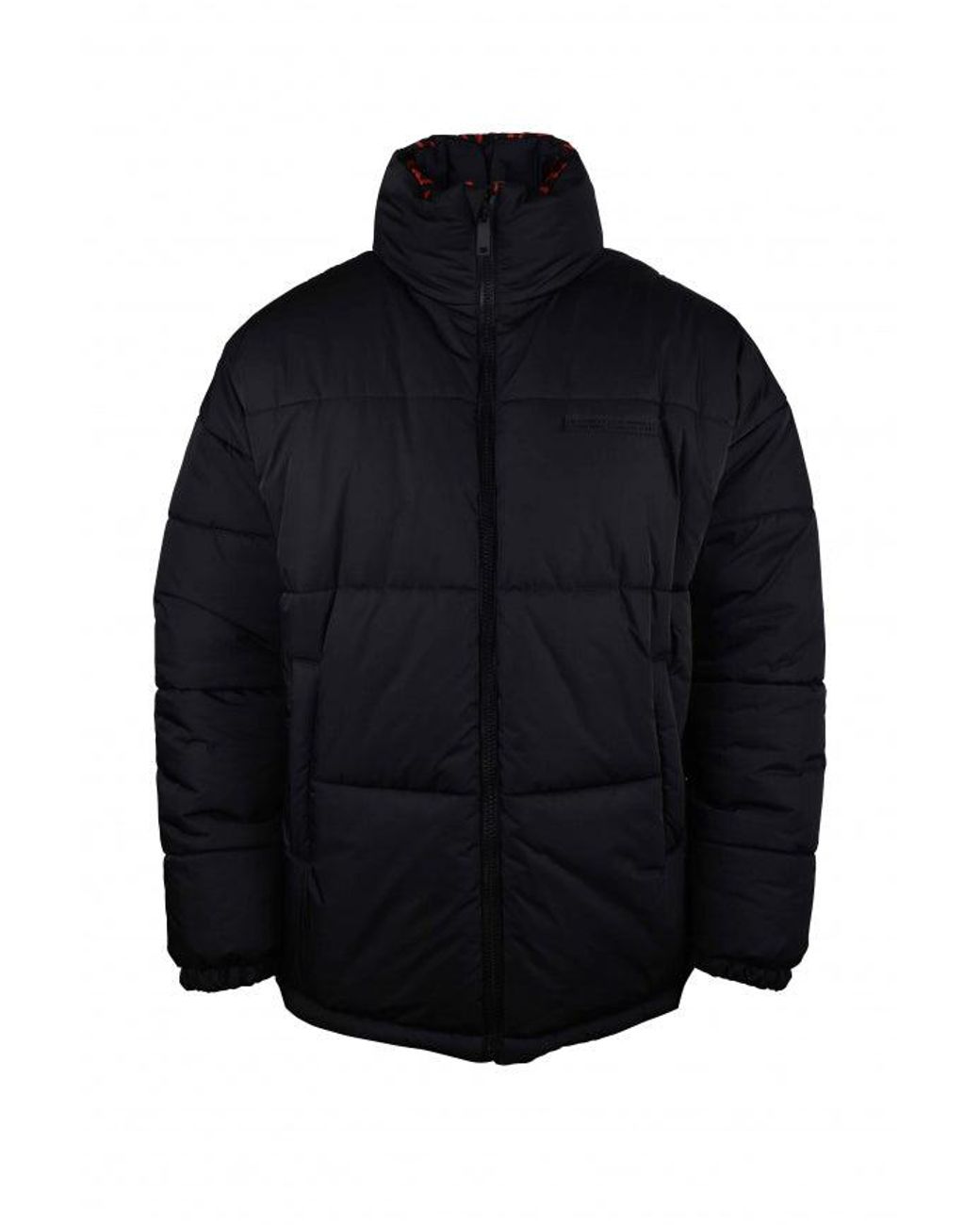 Givenchy Red Reversible Nylon Logo Down Jacket
