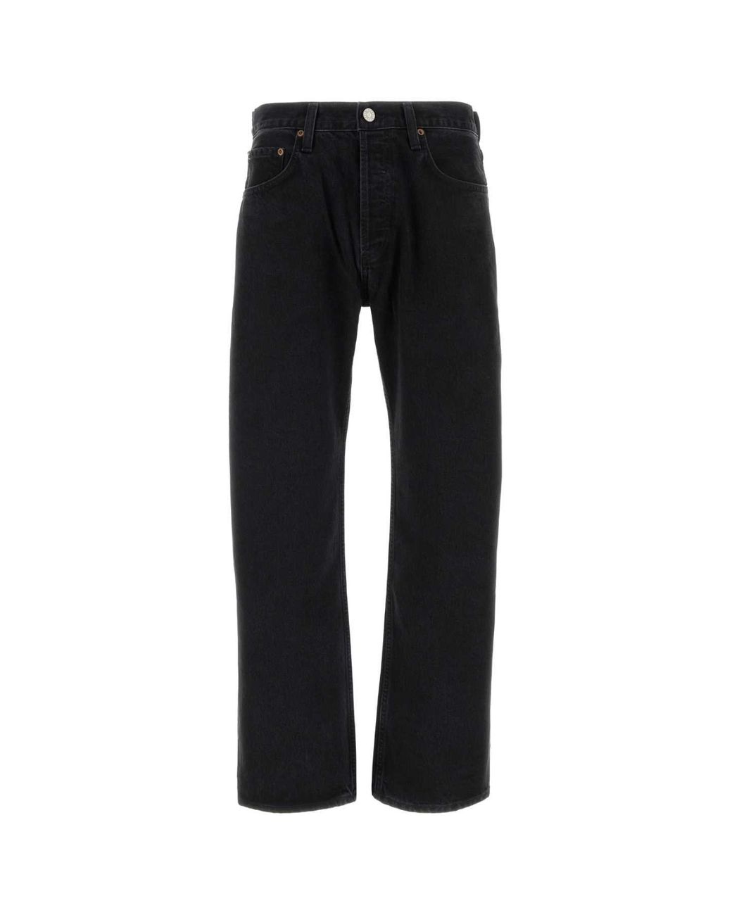 Agolde Black Modern Organic Denim Jeans for men