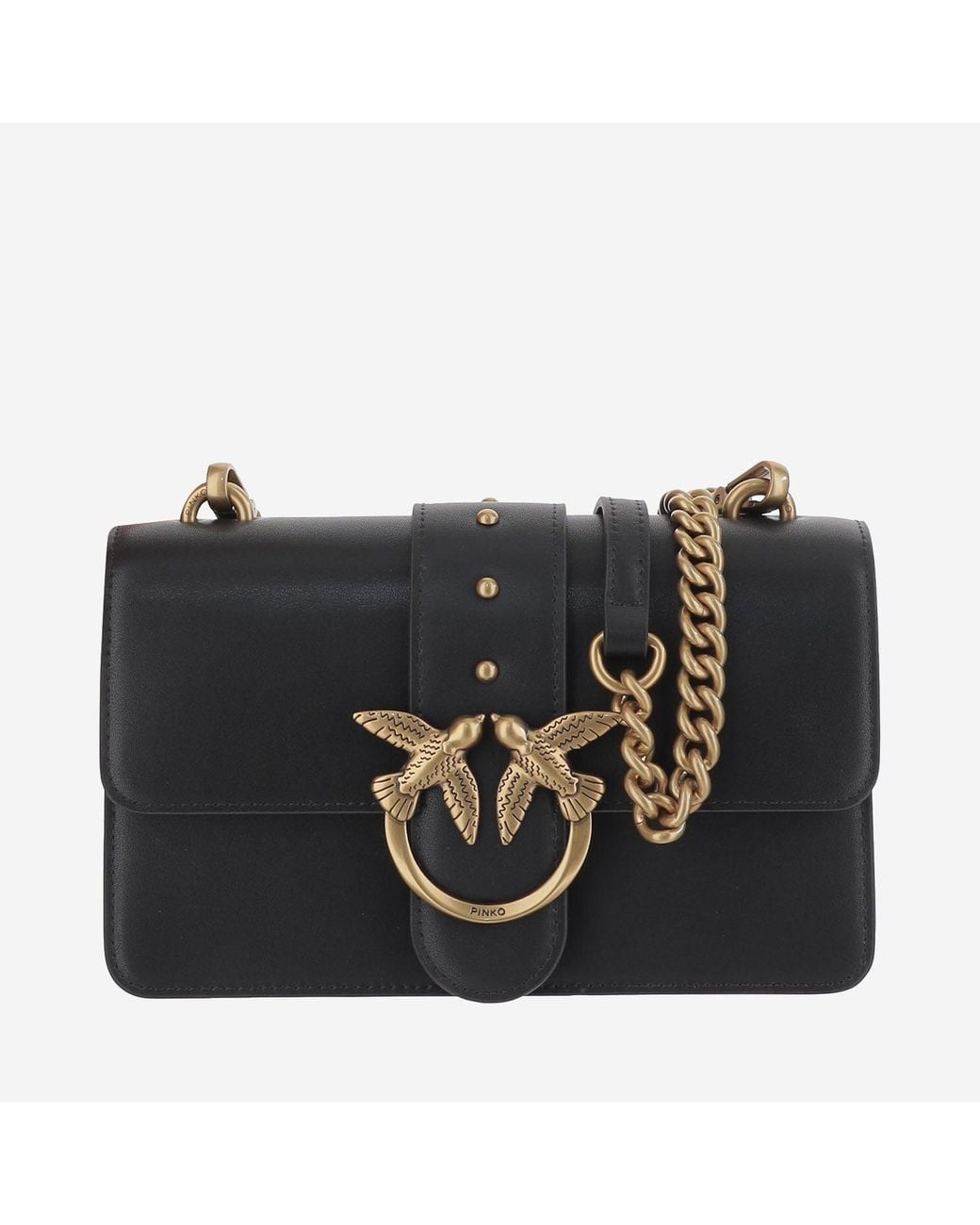 Pinko Black Love One Mini Bag