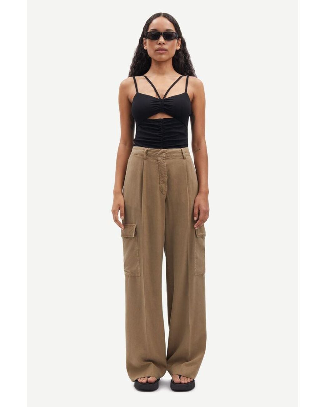 Samsøe & Samsøe Natural Sahopsa Trousers