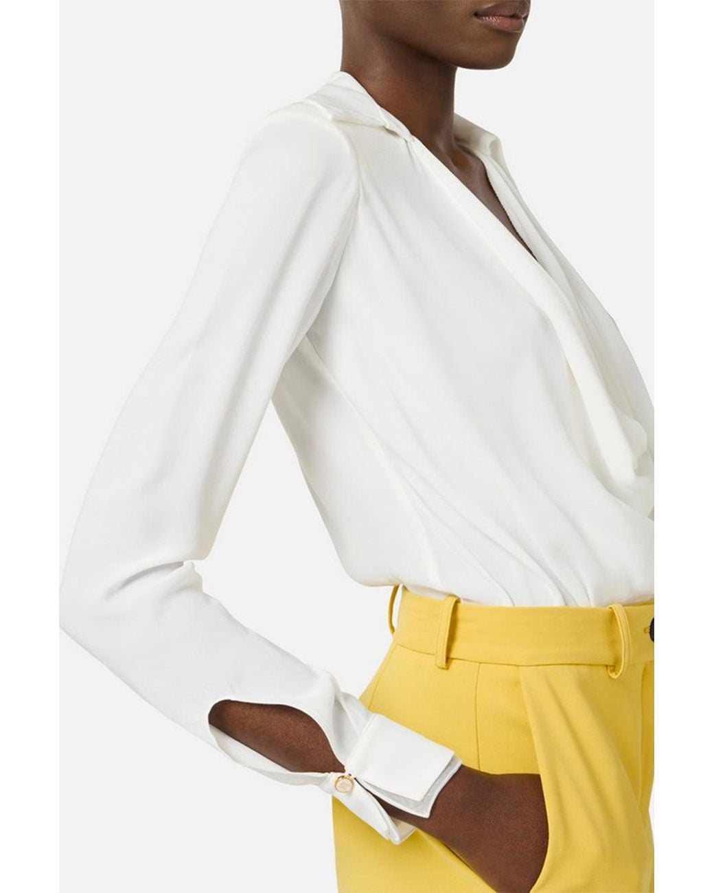 Elisabetta Franchi White Elisabetta Franchi Ivory