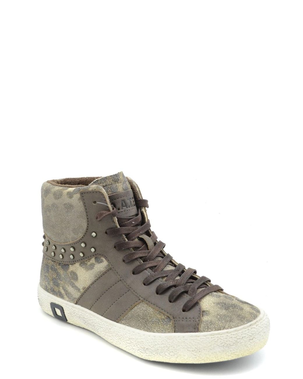 DATE. Baskets Vert Date en coloris Brown
