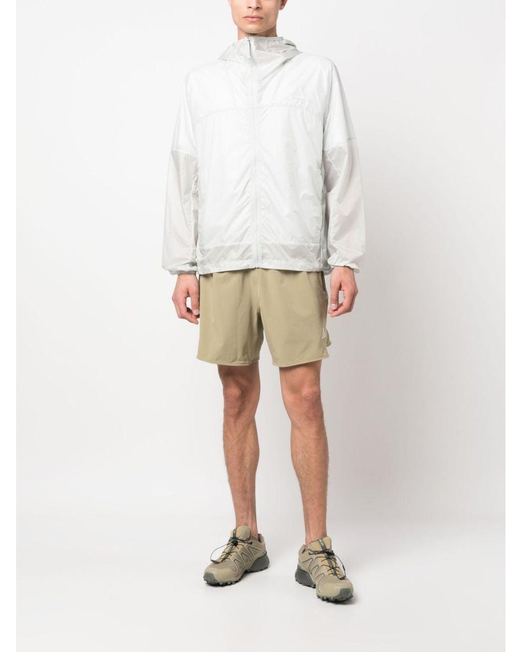 Nike White Acg Cinder Cone Windbreaker Jacket for men
