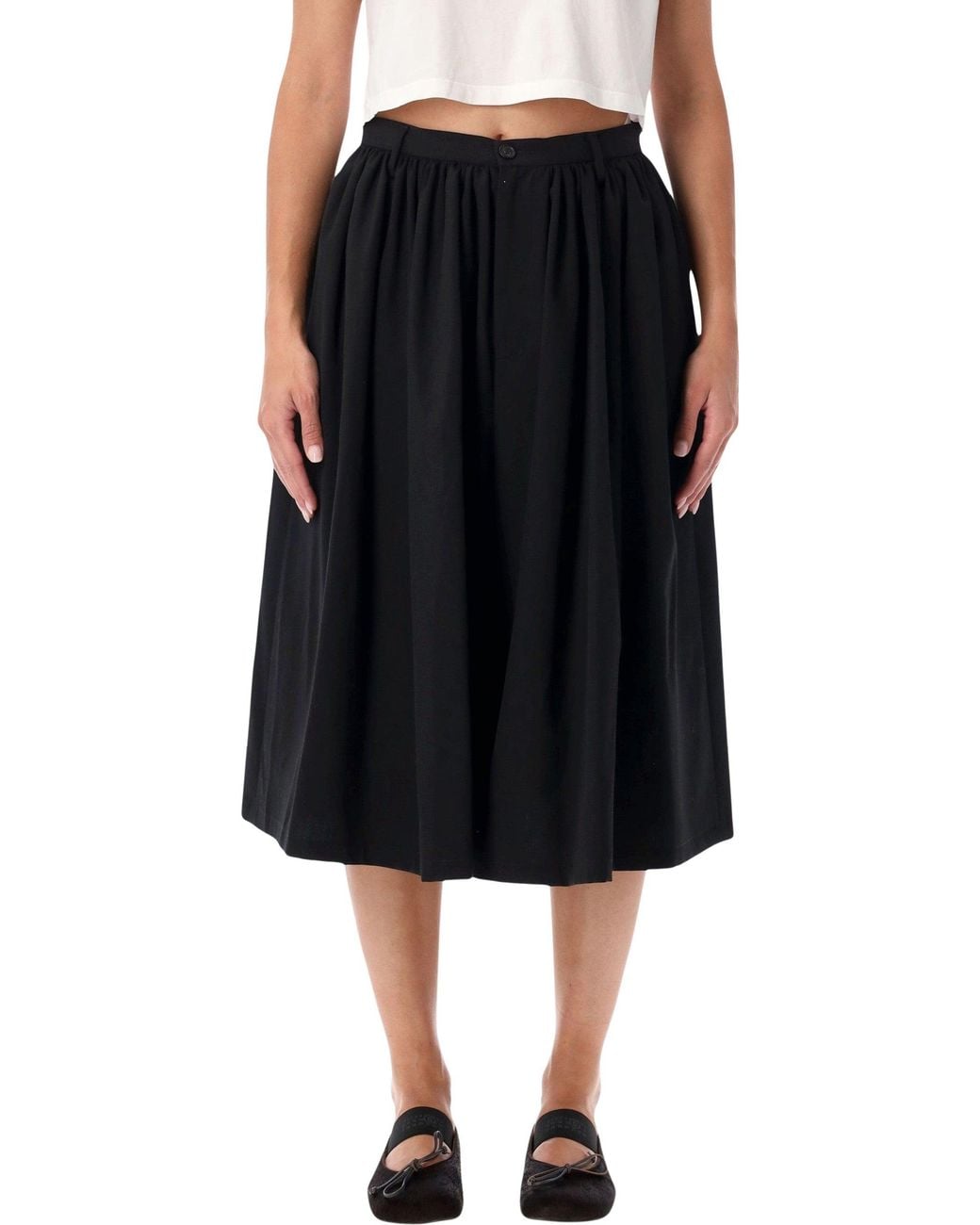 MM6 by Maison Margiela Black Shorts