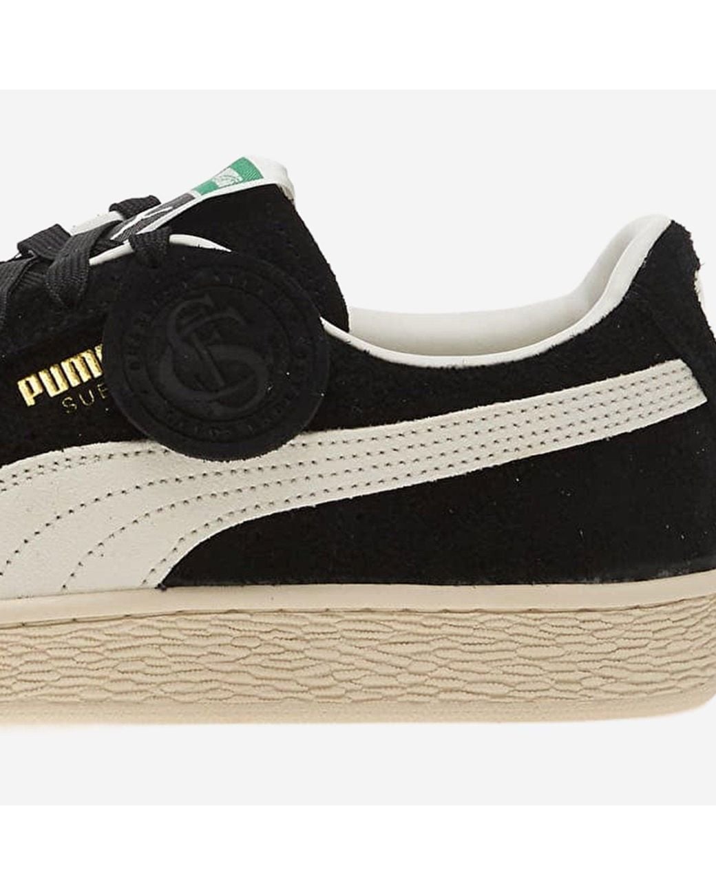 PUMA Black "Suede Charles F. Stead I" Sneakers