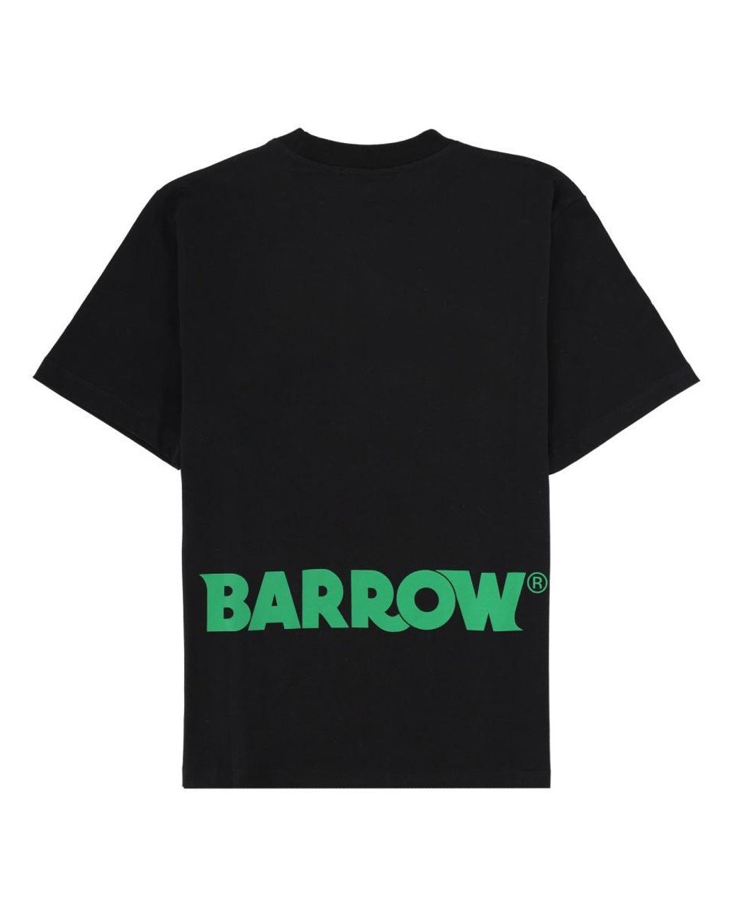Barrow Black T-Shirt Con Logo