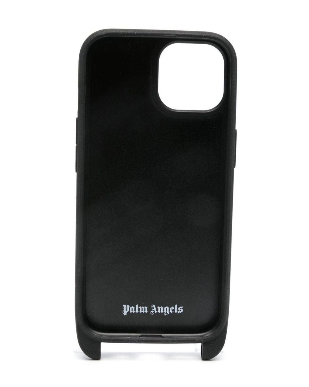 Palm Angels White Logo-Print Phone Case