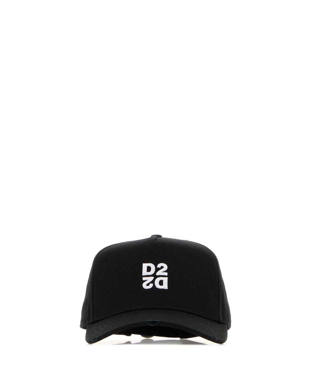 DSquared² Black Cotton Baseball Cap