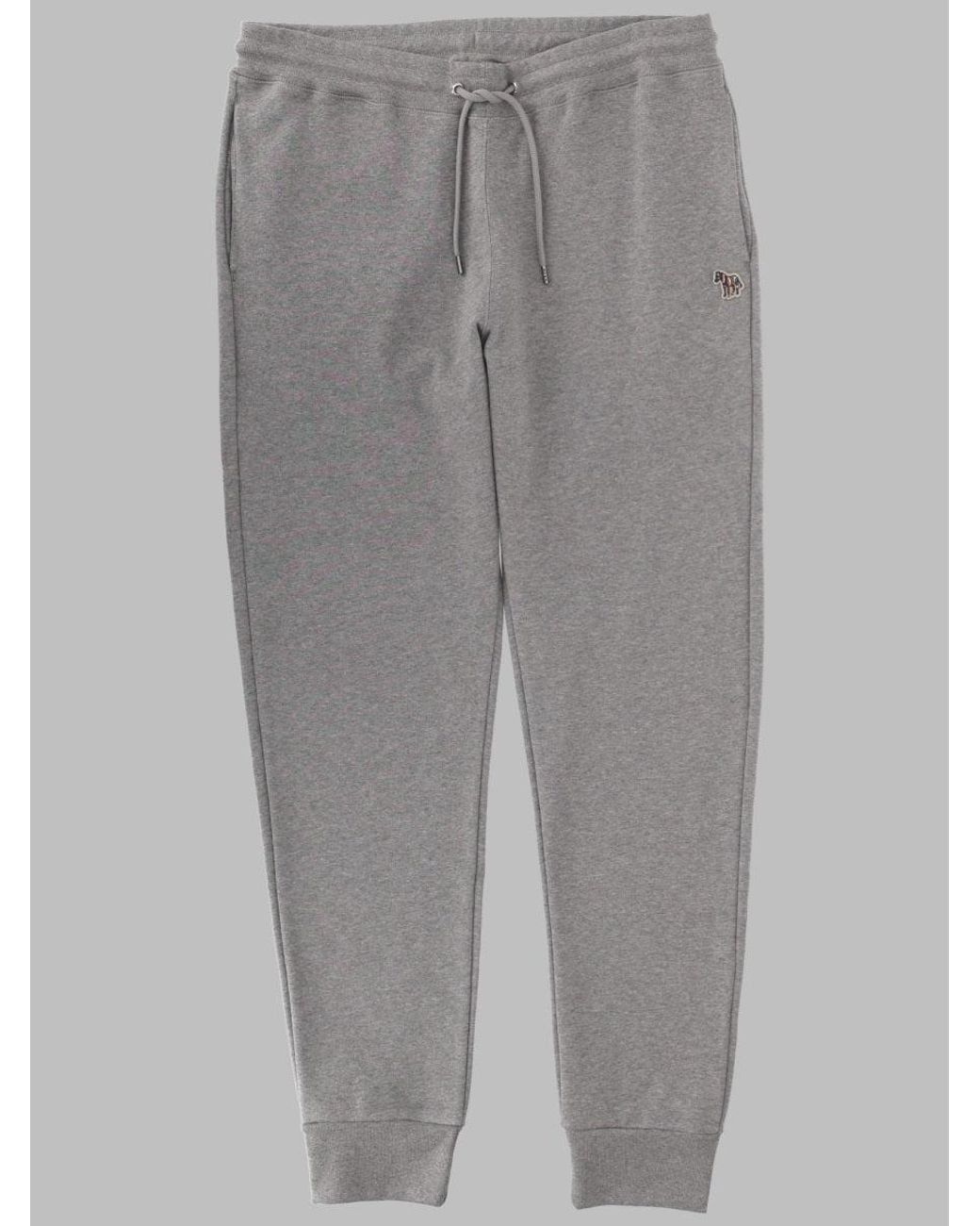 Paul Smith Gray Organic Cotton Jogger Pants for men