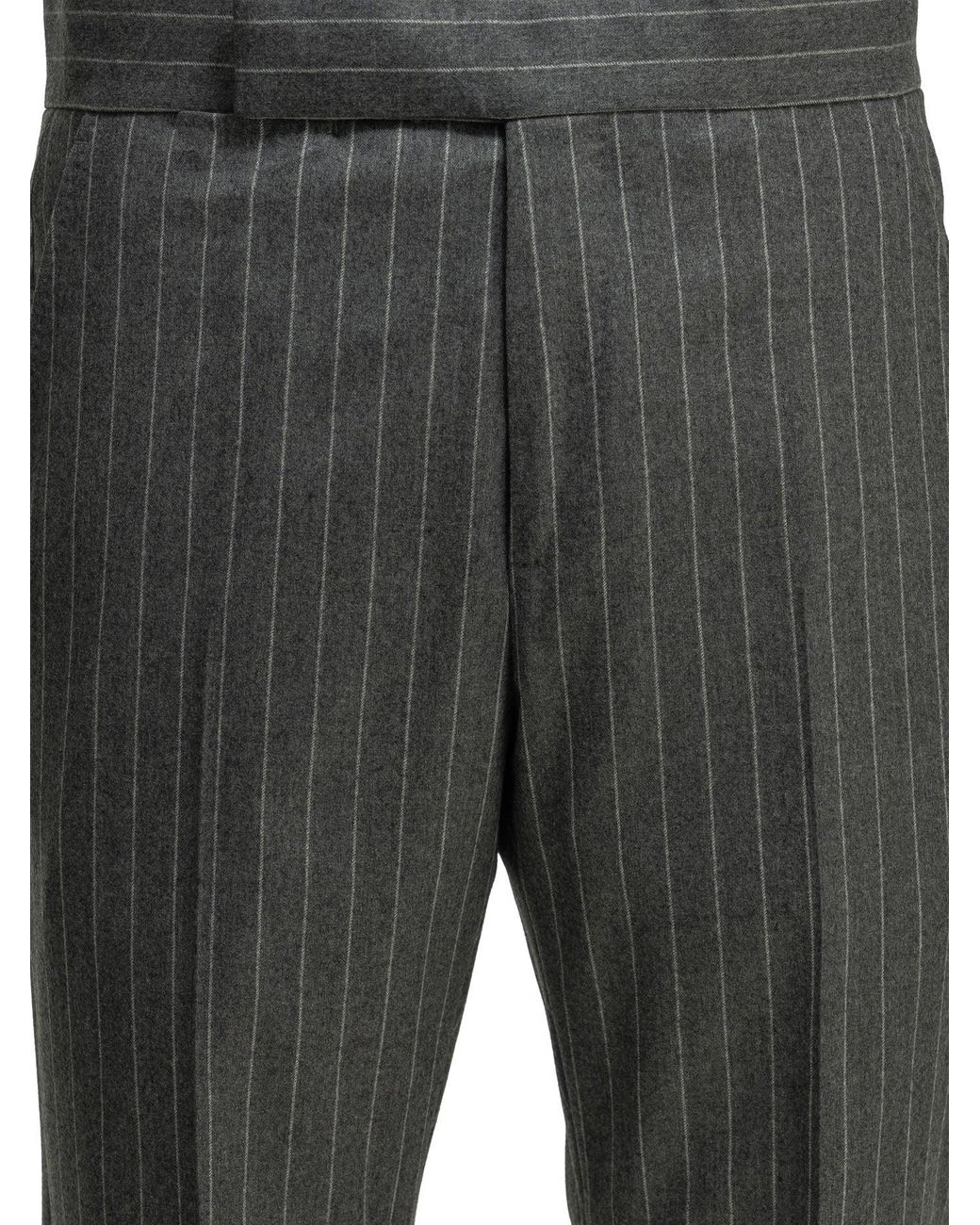 Tom Ford Gray Tailored Wool Pants for men