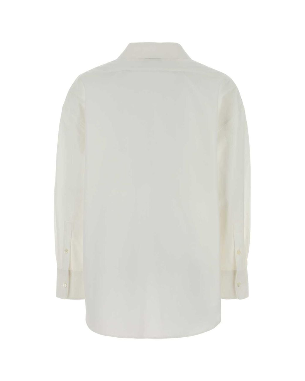 Givenchy White Regular Solid Shirt