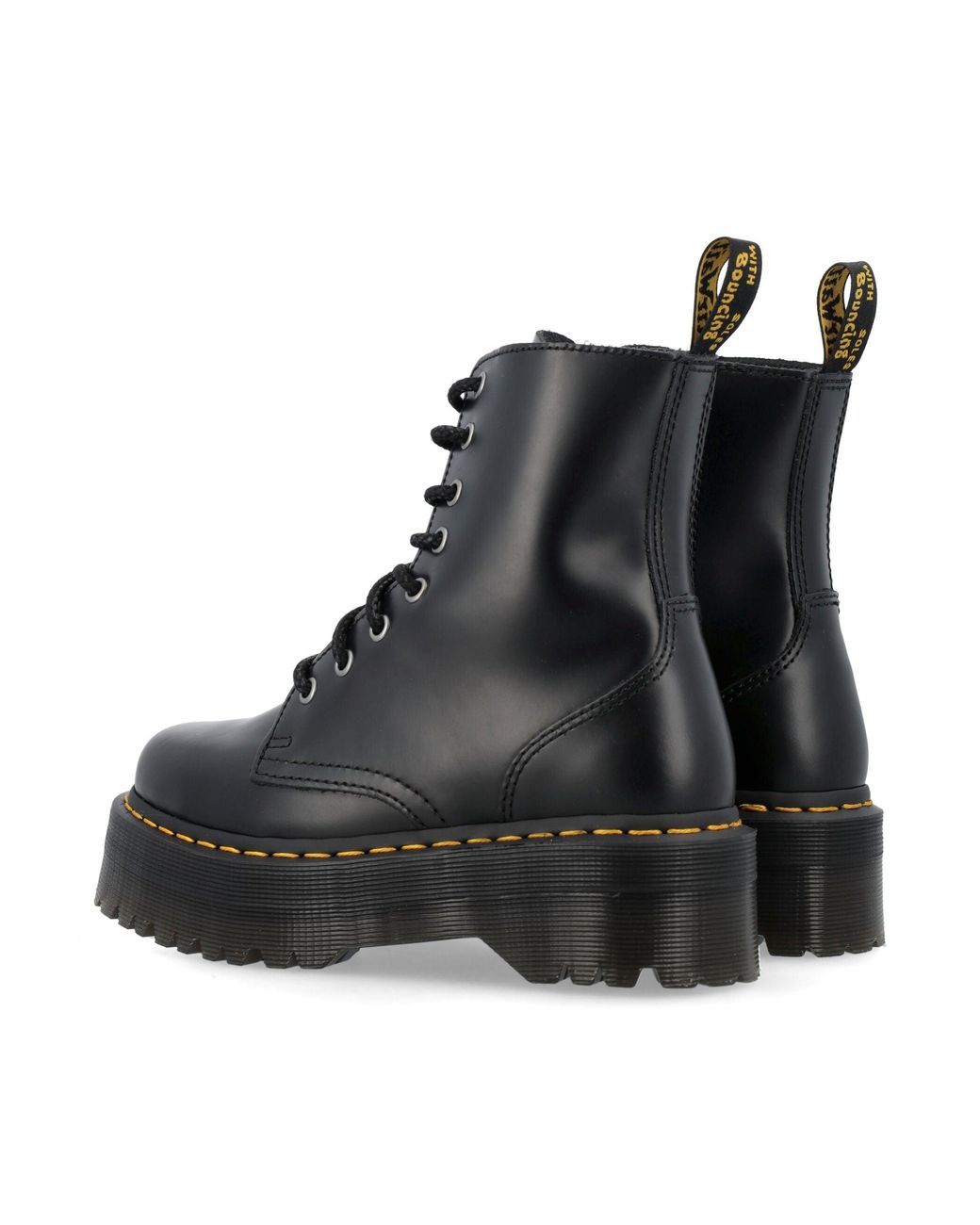 Dr. Martens Black Jadon Platform Boots for men