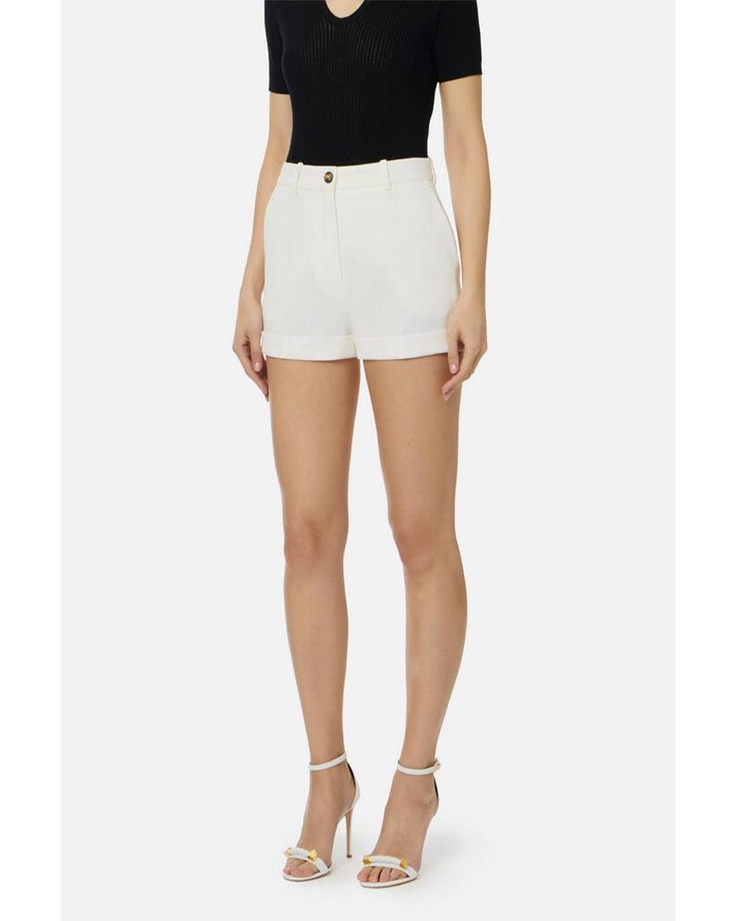 Elisabetta Franchi White Elisabetta Franchi Ivory