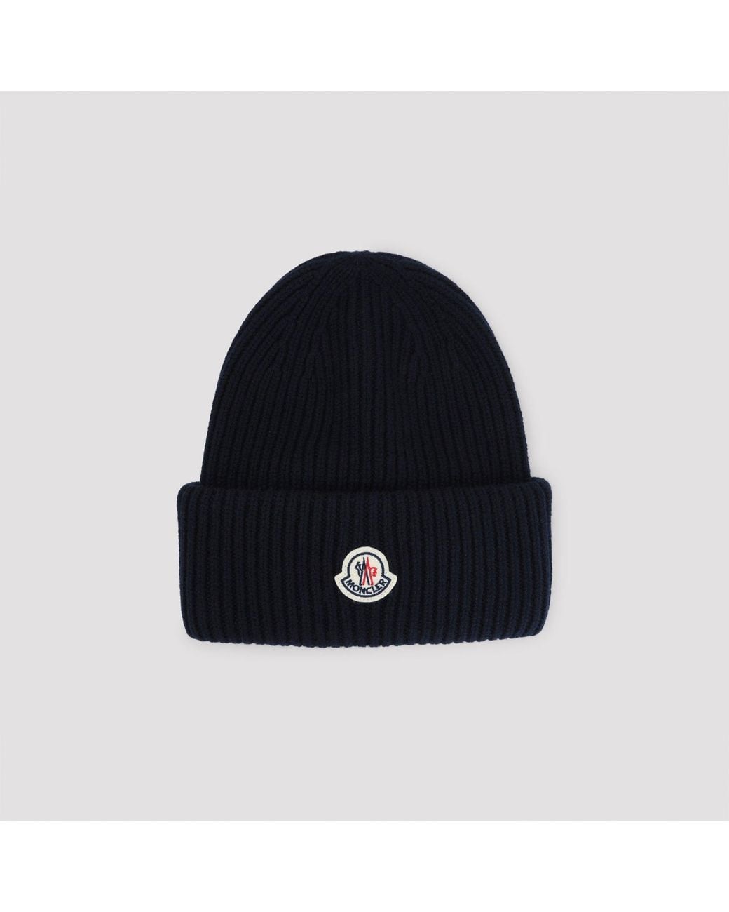 Moncler Scheerwollen Hoed in het Black voor heren