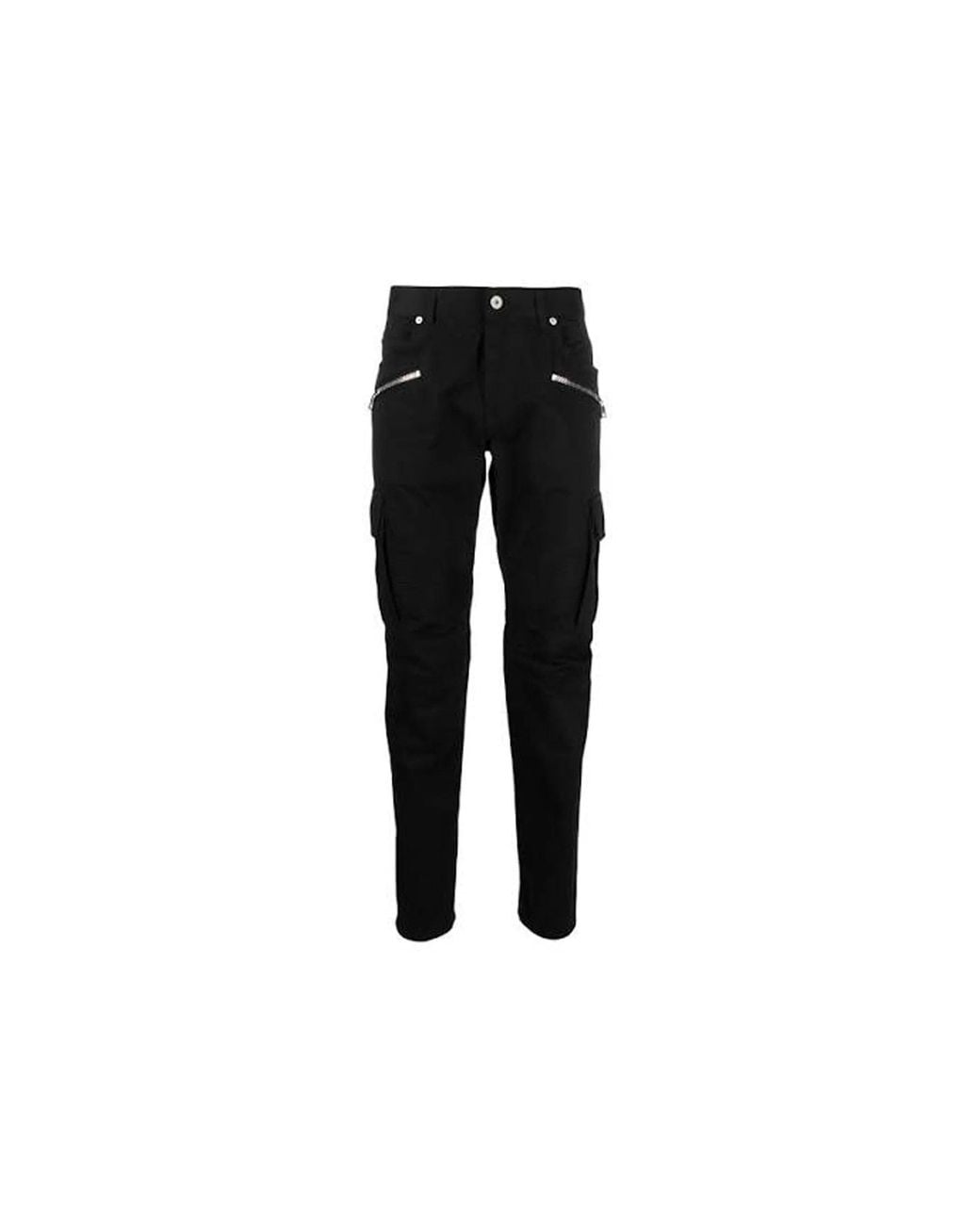 Balmain Black Cargo Pants