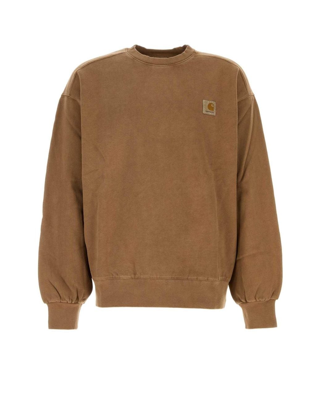 Carhartt Brown Crew Neck Sweatshirt for men