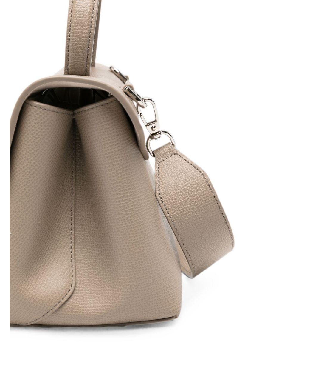 Emporio Armani Natural Small Leather Handbag