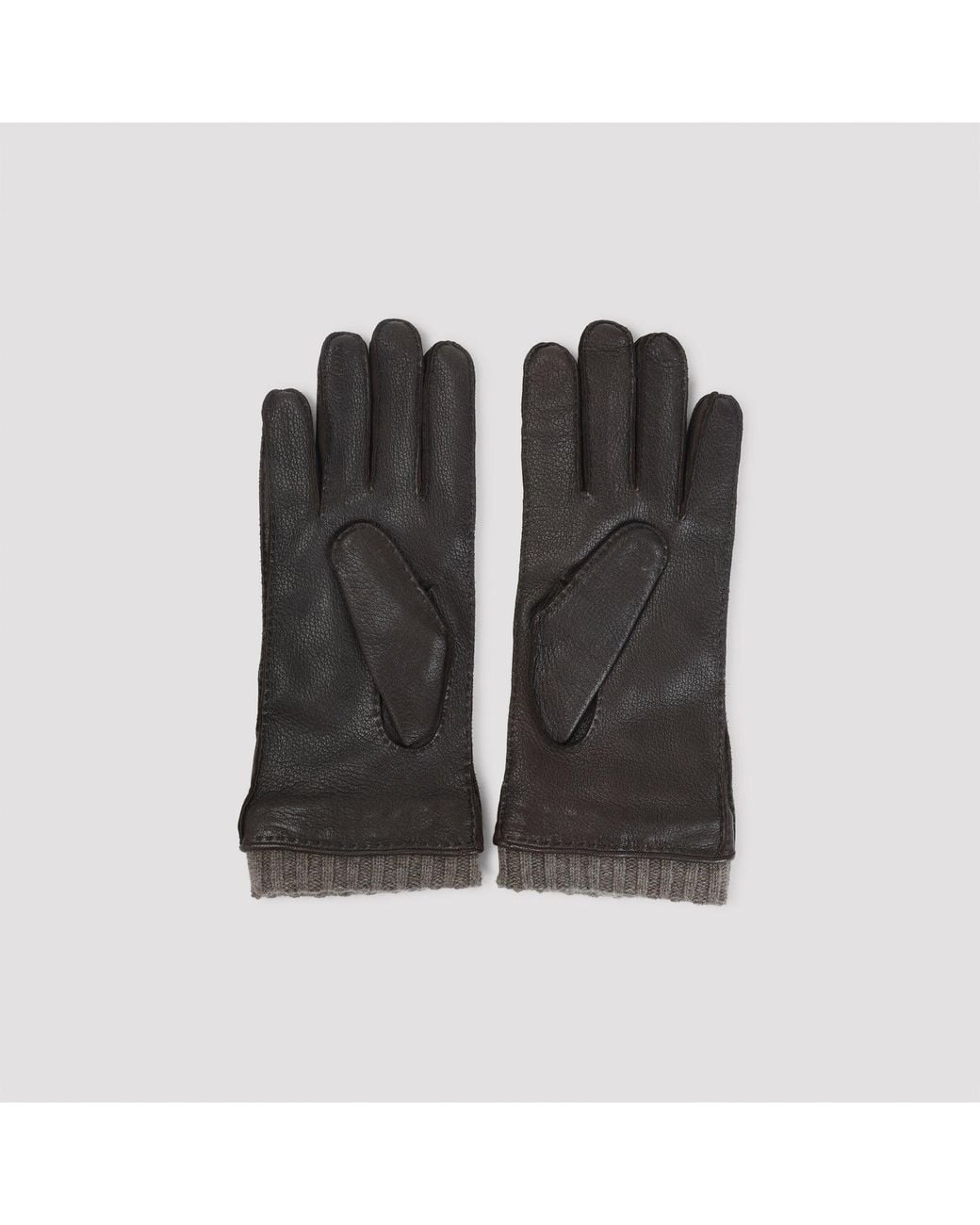 Canali Handschuhe in Black für Herren