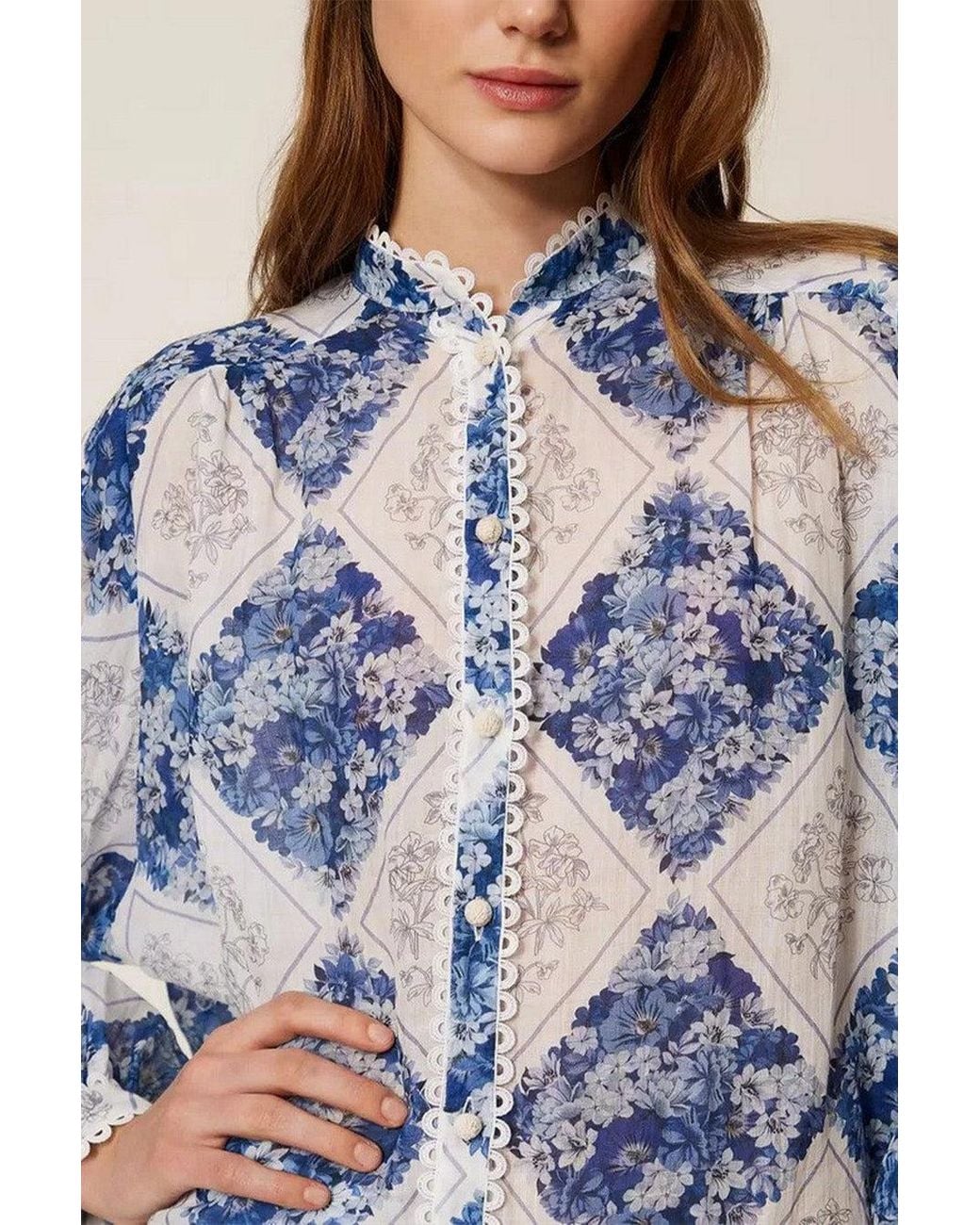 Twinset Blue Twinset Multicolor