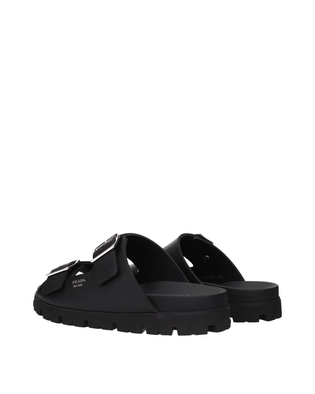 Prada Black T Shirts And Socks Rubber