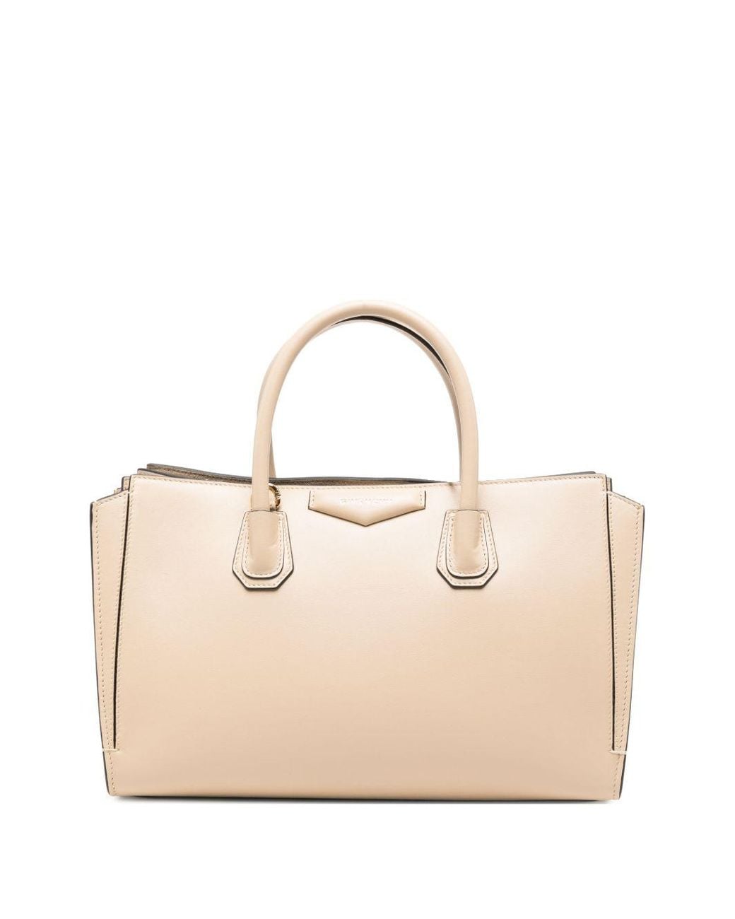 Givenchy Natural Antigona Catchall Small Leather Handbag