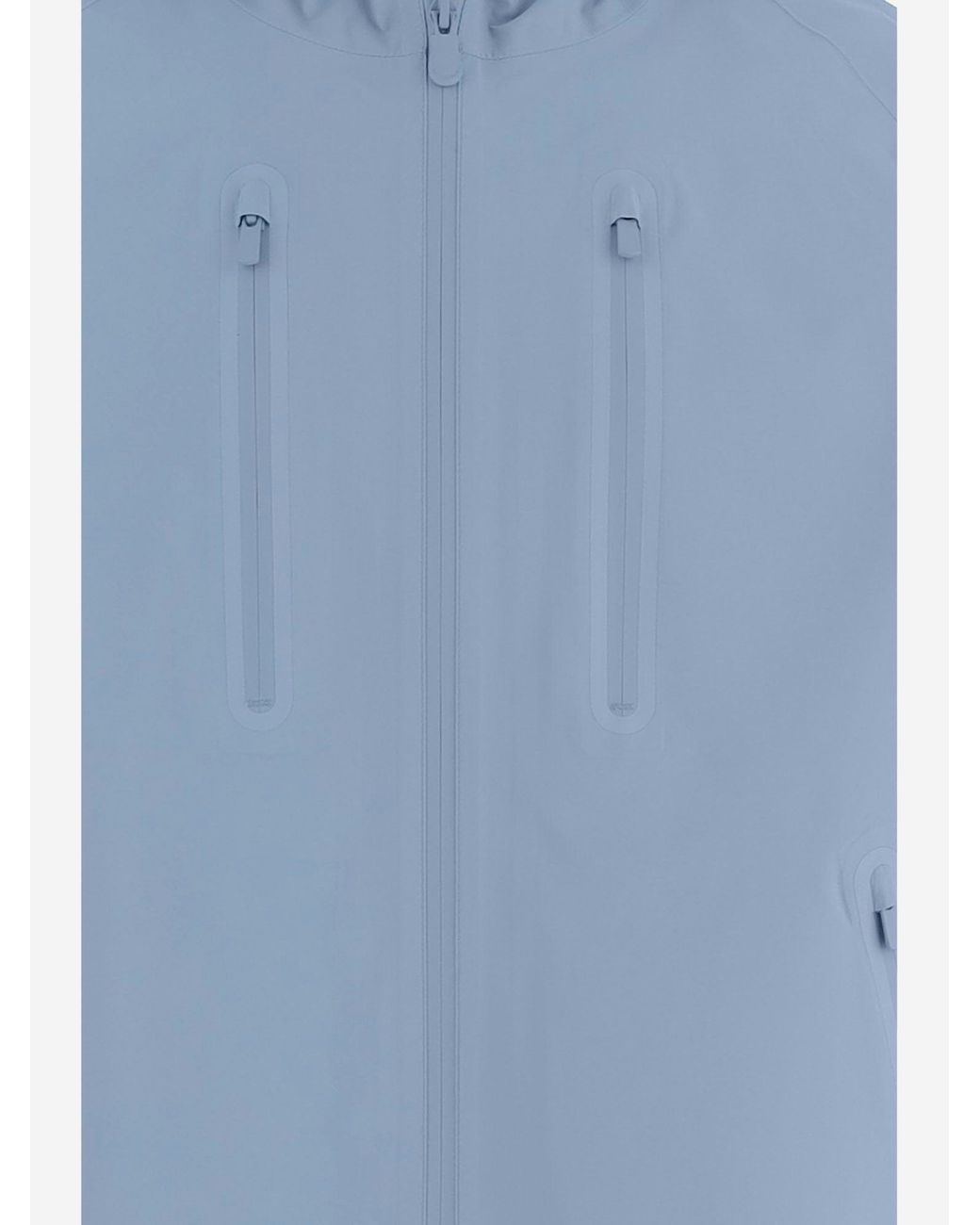 Save The Duck Nylon Jack Met Capuchon in het Blue