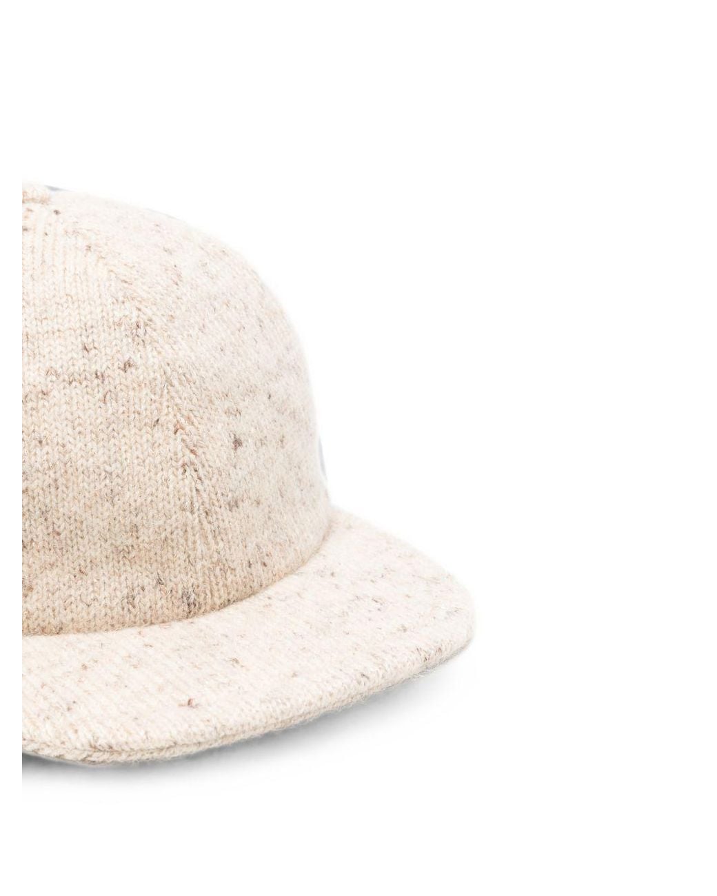 Fabiana Filippi Natural Wool Blend Baseball Cap