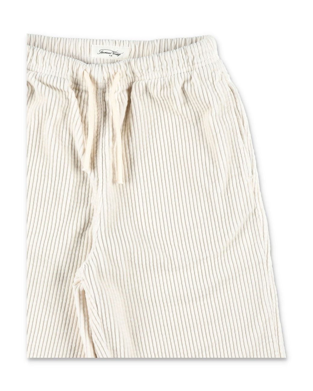 American Vintage White Boy Trousers