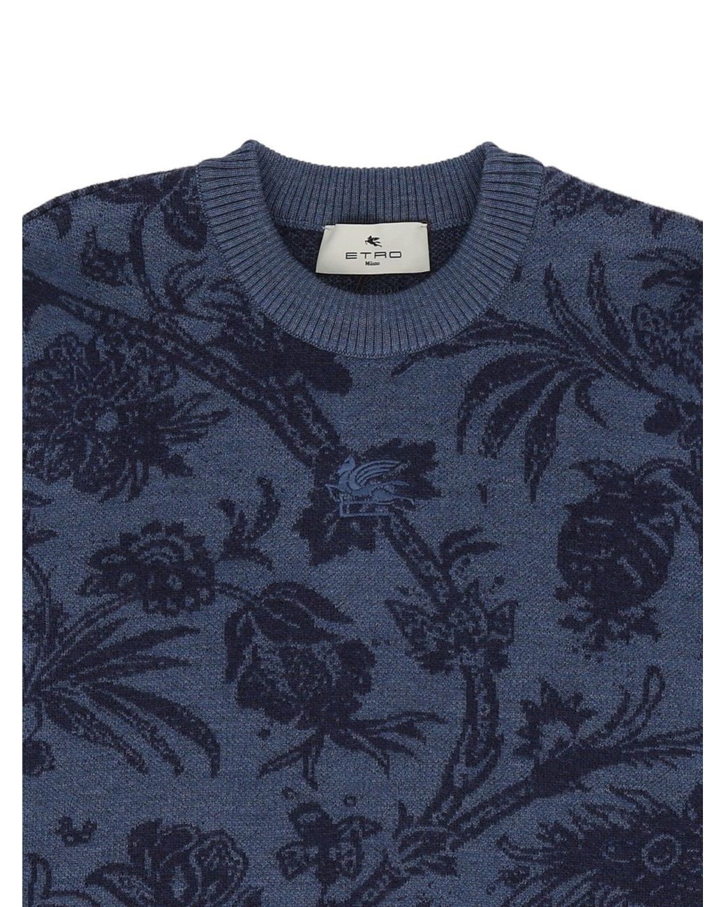 Etro Blue Pullover