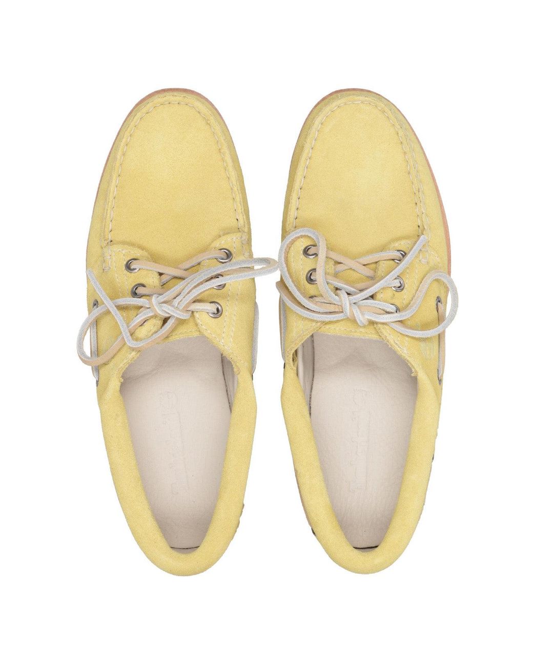 Timberland Yellow Flat Shoes